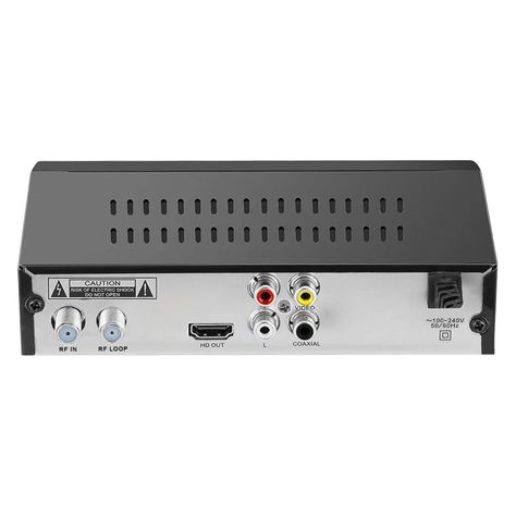 Sintonizador Tv Digital FHD ISDBT Terrestrial USB HDMI RCA-3