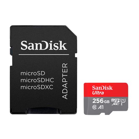 Tarjeta de Memoria MicroSD SanDisk 256GB + Adaptador 150MB/s-2