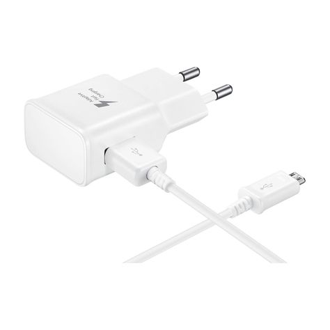 Cargador para Samsung 15W Carga Rapida V8 Micro USB a USB-3