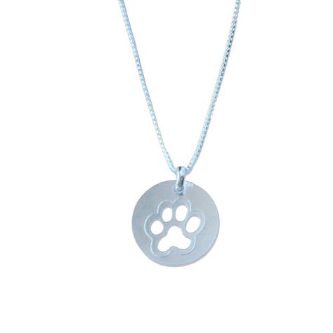 Cadena De Plata Medalla Doglover - MABELITA-0