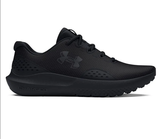 Zapatillas Under Armour Charged Surge 4 running mujer negro suela negra-0