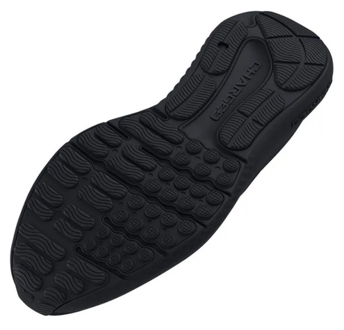 Zapatillas Under Armour Charged Surge 4 running mujer negro suela negra-4