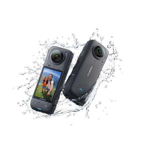 Kit Insta360 X4+sd 256 Gb+selfie Stick 70cm + Protectores-1