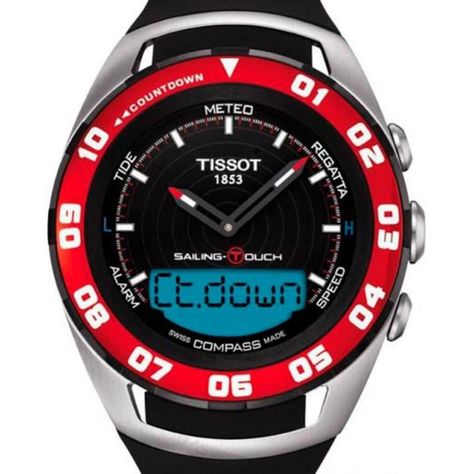 Reloj Tissot Sailing Touch Esfera Negra-0
