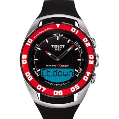 Reloj Tissot Sailing Touch Esfera Negra-1