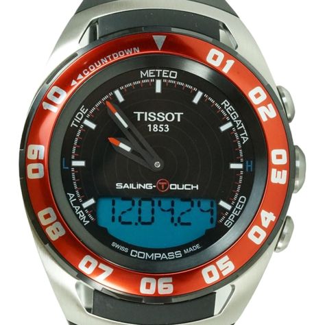 Reloj Tissot Sailing Touch Esfera Negra-2
