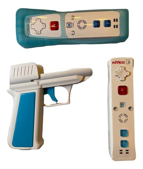 Pack Control Nintendo Wii Nyko + Pistola + Funda-0