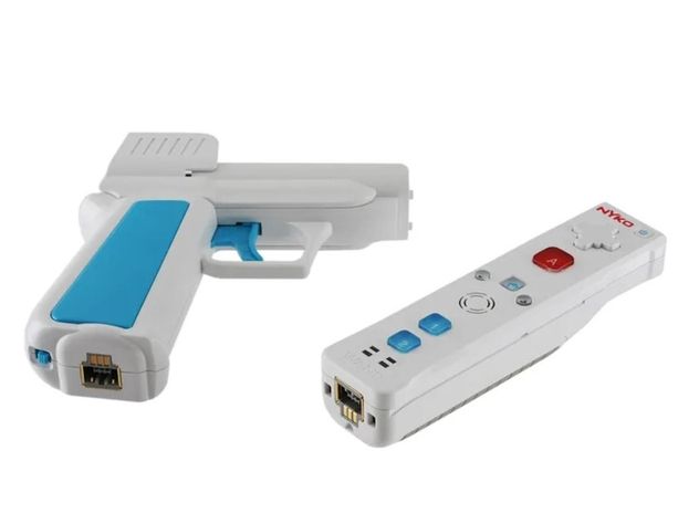 Pack Control Nintendo Wii Nyko + Pistola + Funda-1