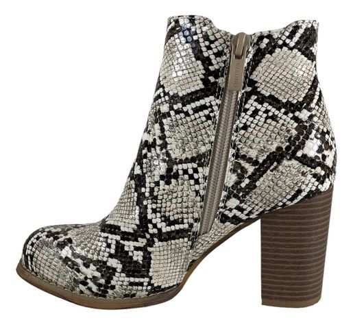 Botin Via Uno Beige Snake 12084406-4