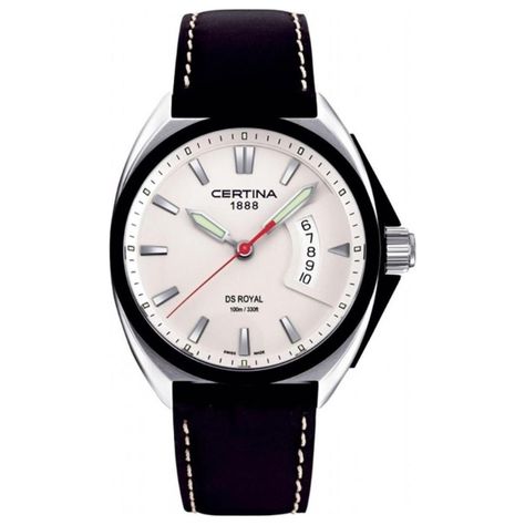 Reloj Certina Ds Royal Cuarzo Blanco-1