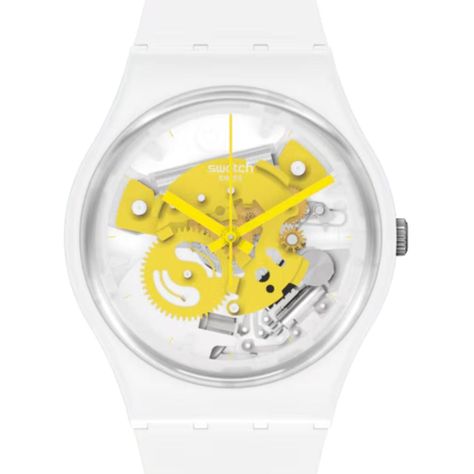 Reloj Swatch Unisex Time To TIME TO YELLOW SMALL SO31W105-0