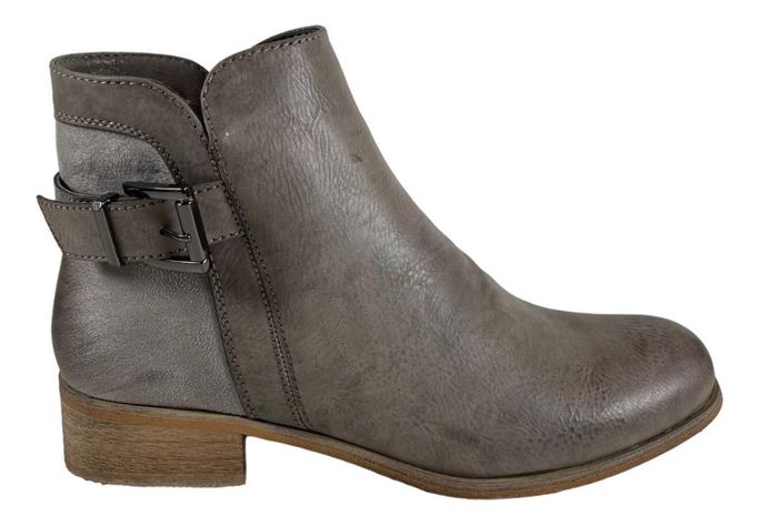 Botin Via Uno Color Gris 12082414-0