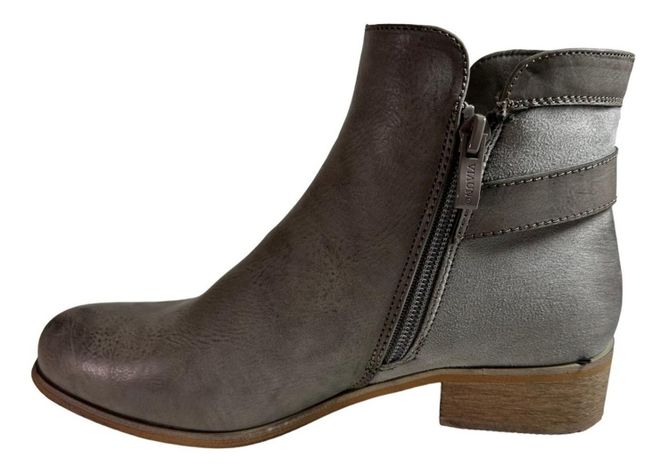 Botin Via Uno Color Gris 12082414-2