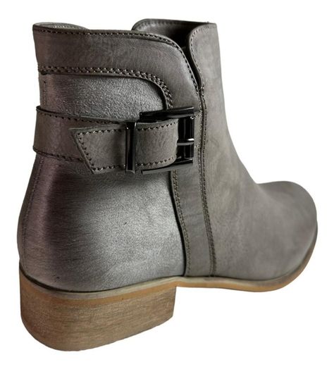 Botin Via Uno Color Gris 12082414-3