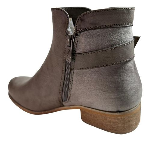 Botin Via Uno Color Gris 12082414-4