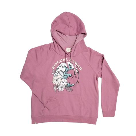 POLERON RIPCURL CANGURO MUJER ROSADO-0