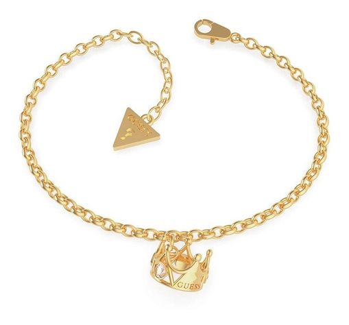 Pulsera Guess Queen Of Heart Talla L Color Dorado-0