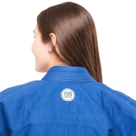 Kimono Jiu-jitsu Mujer Atama Classic Gi-Blue F1-3