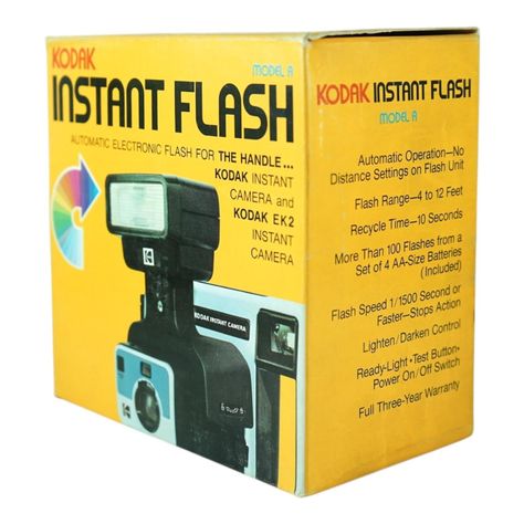 Flash Instantaneo Kodak Modelo A Nuevo Vintage-3