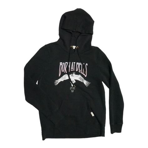 POLERON RIPCURL CANGURO MUJER NEGRO-0