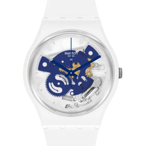 Reloj Swatch Time To Blue Small SO31W103-0