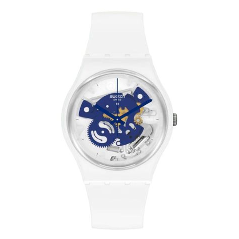 Reloj Swatch Time To Blue Small SO31W103-1