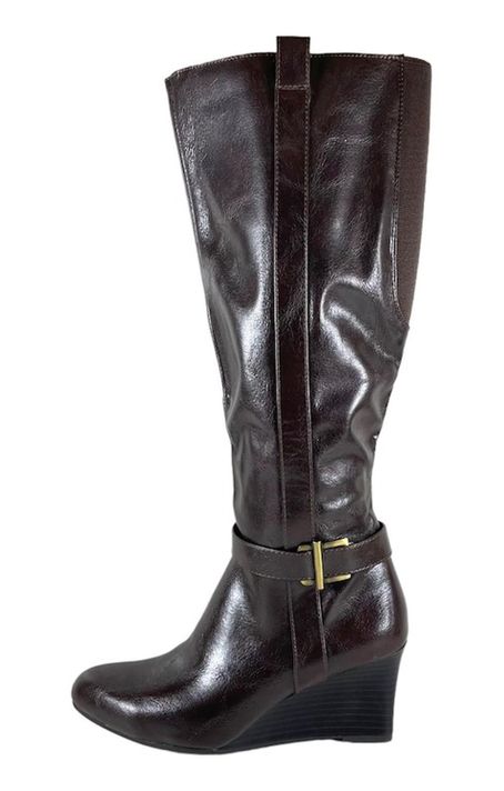 Botas Life Stride Mujer Riddle Cuero Pu liso-5