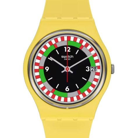 Reloj Unisex SWATCH YEL RACE SO31J400-0