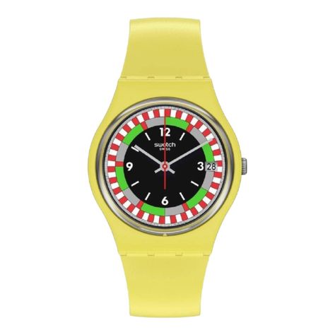 Reloj Unisex SWATCH YEL RACE SO31J400-1