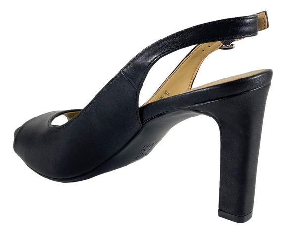 Sandalia Naturalizer Mujer Grace Negro Cuero Pu Contour+-3