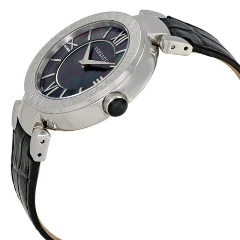 Reloj Versace Leda Esfera Negra Mother Of Pearl-2