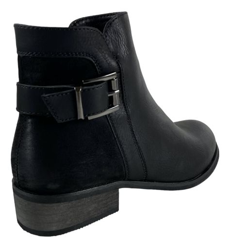 Botin Via Uno Color Negro 12082414-1