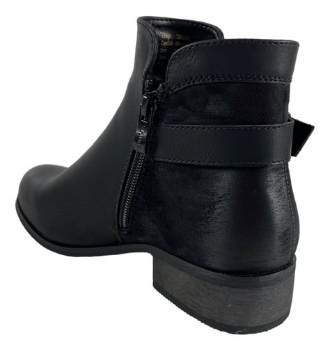 Botin Via Uno Color Negro 12082414-3
