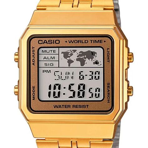 Reloj Casio Dorado Unisex Vintage A500WGA-9DF-0