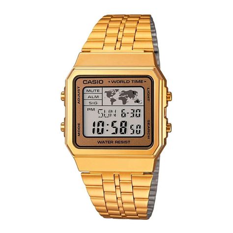 Reloj Casio Dorado Unisex Vintage A500WGA-9DF-1
