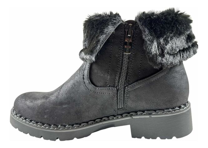 Botin Via Uno Chiporro Mujer Negro 12082426-5