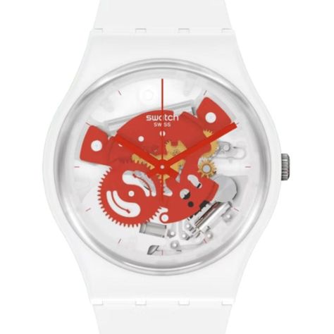 Reloj Swatch Unisex Time To TIME TO RED SMALL SO31W104-0