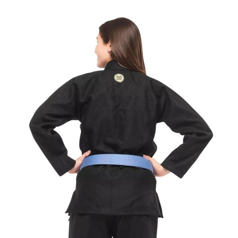 Kimono Jiu-jitsu Mujer Atama Classic Gi-Black F1-3