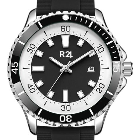 Reloj R24 Cuarzo BR-15 Silicona-0