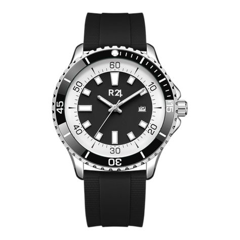 Reloj R24 Cuarzo BR-15 Silicona-1