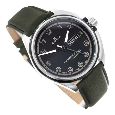 Reloj Hombre Edox Chronorally S 84301 3NCV NNV-2