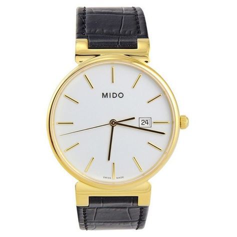 Mido Caballero Dorado 38mm Cuarzo Hombre M0096103601100-1