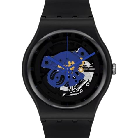 Reloj Unisex SWATCH TIME TO BLUE BIG SO32B109-0
