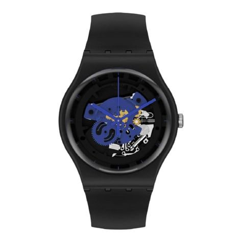 Reloj Unisex SWATCH TIME TO BLUE BIG SO32B109-1