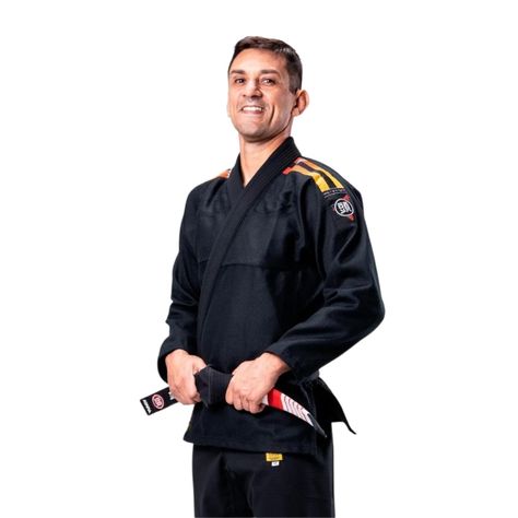 Kimono Jiu-jitsu Hombre Atama Ultra Light Sunset Gi-Black-1