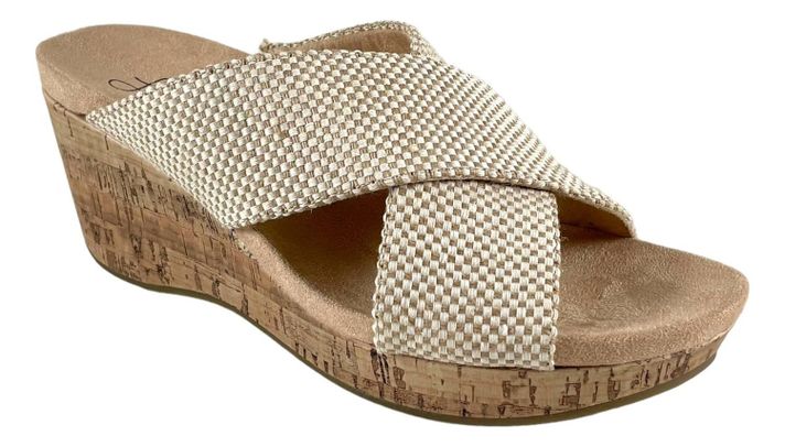 Sandalia Life Stride Taupe Donna Mujer Soft System-1