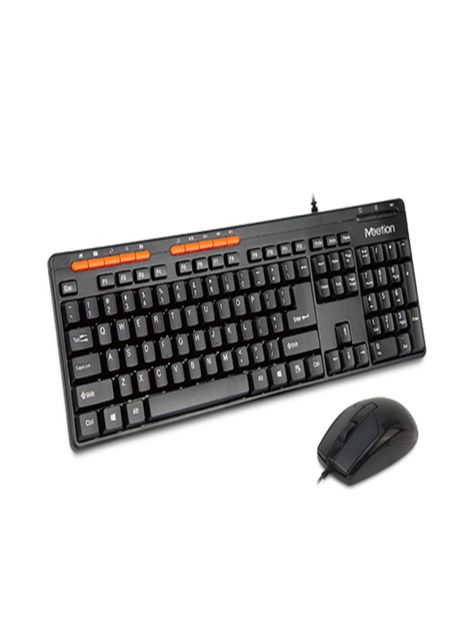 Kit 4 En 1 Mouse Teclado Mousepad Y Parlante MT-C105 - Meetion-1