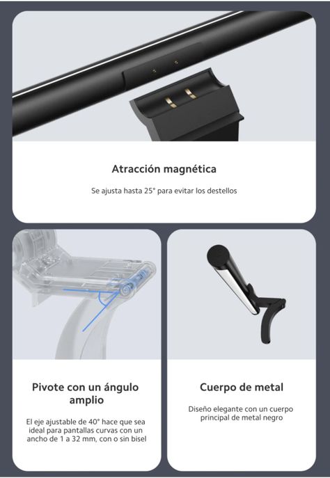 Xiaomi Mi Computer Monitor Light Bar / Lámpara led-7
