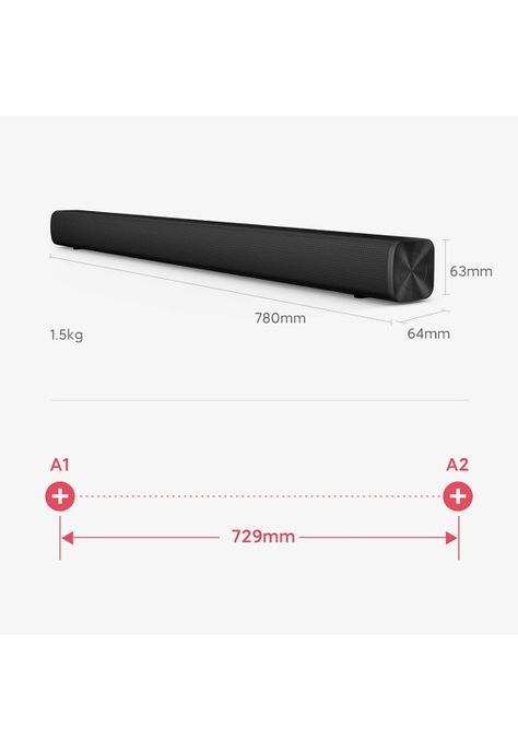 Barra de sonido Xiaomi Redmi TV SoundBar BT 5.0 30W -7