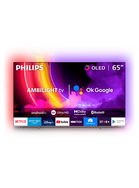 OLED Philips Ambilight 65” UHD 4K 65OLED707-0